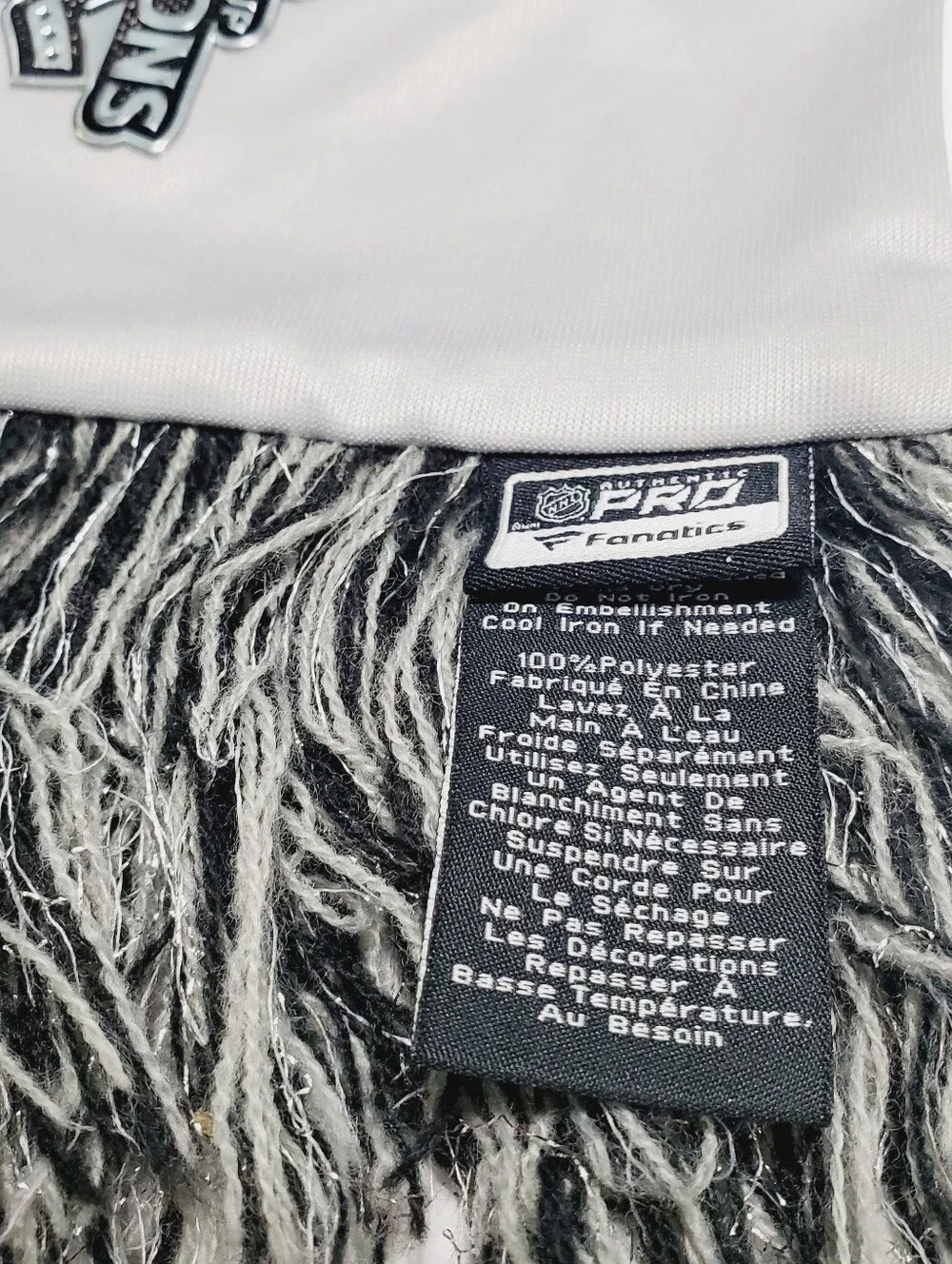 NHL Stanley Cup Champions 2020 Unisex Adult Scarf Black & Gray 62x7